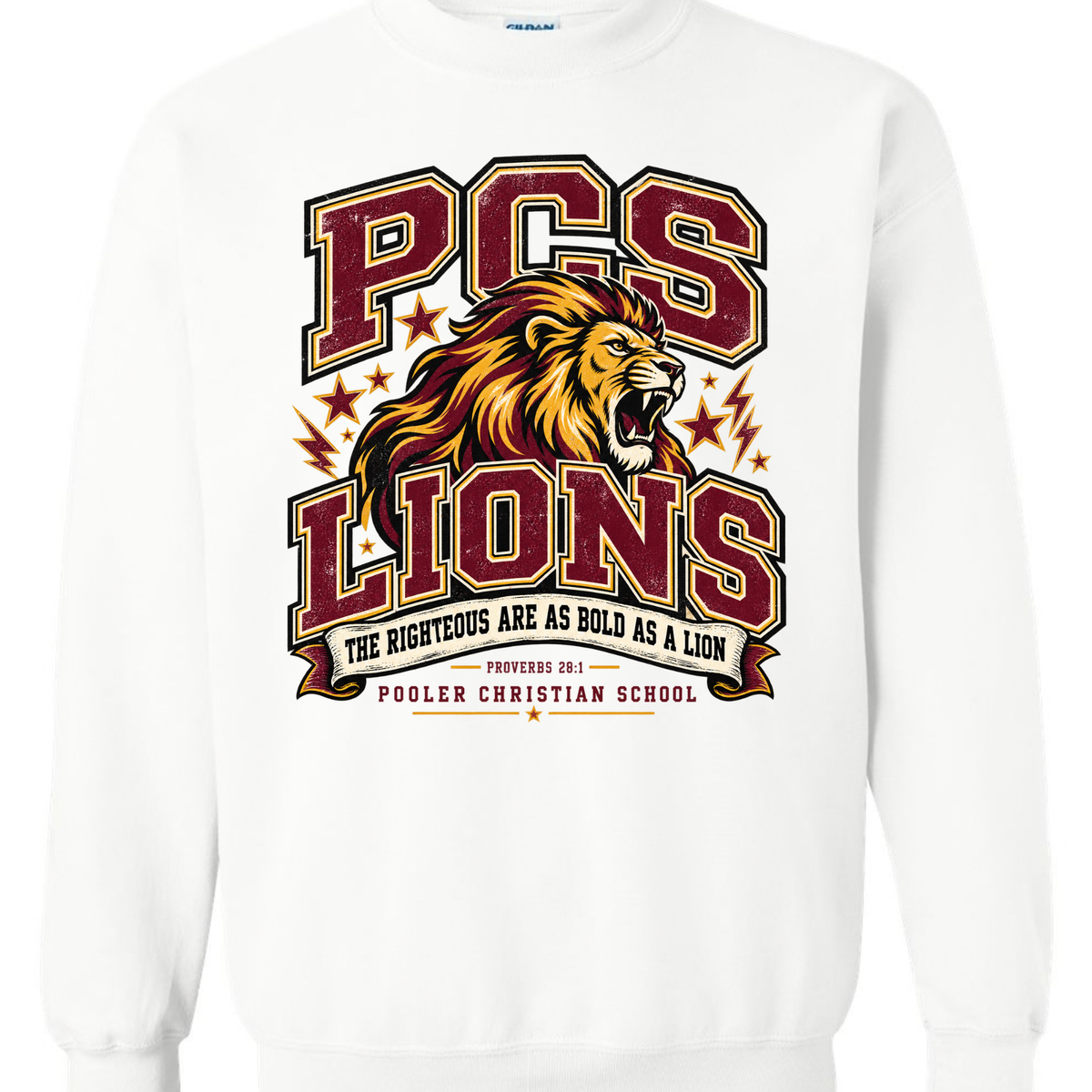 PCS Lions Spiritwear Crewneck sweatshirt