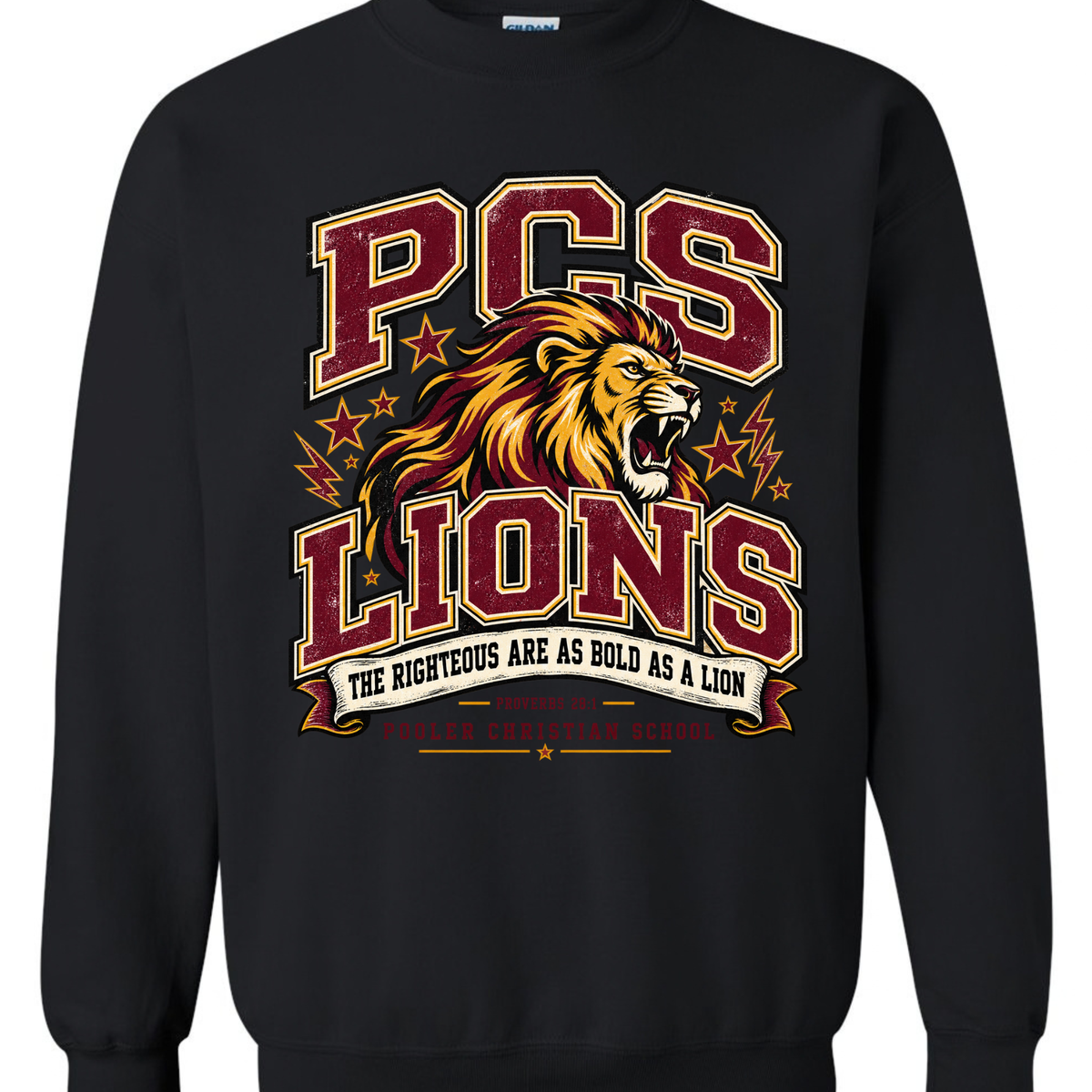 PCS Lions Spiritwear Crewneck sweatshirt