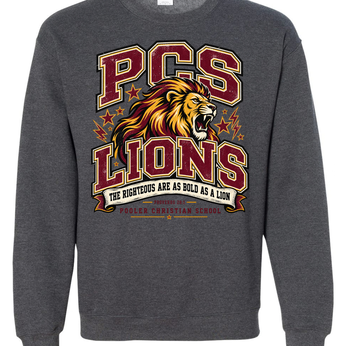PCS Lions Spiritwear Crewneck sweatshirt