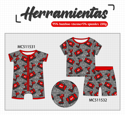 PO75 Tool print bamboo collection