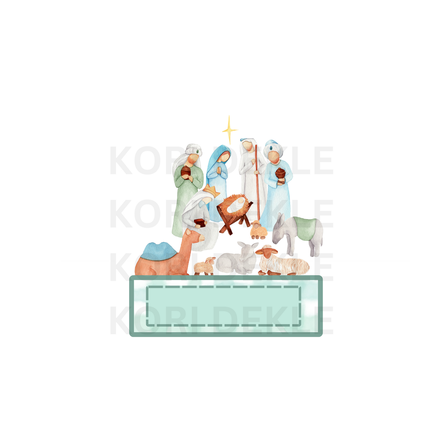 Away in a manger PNG